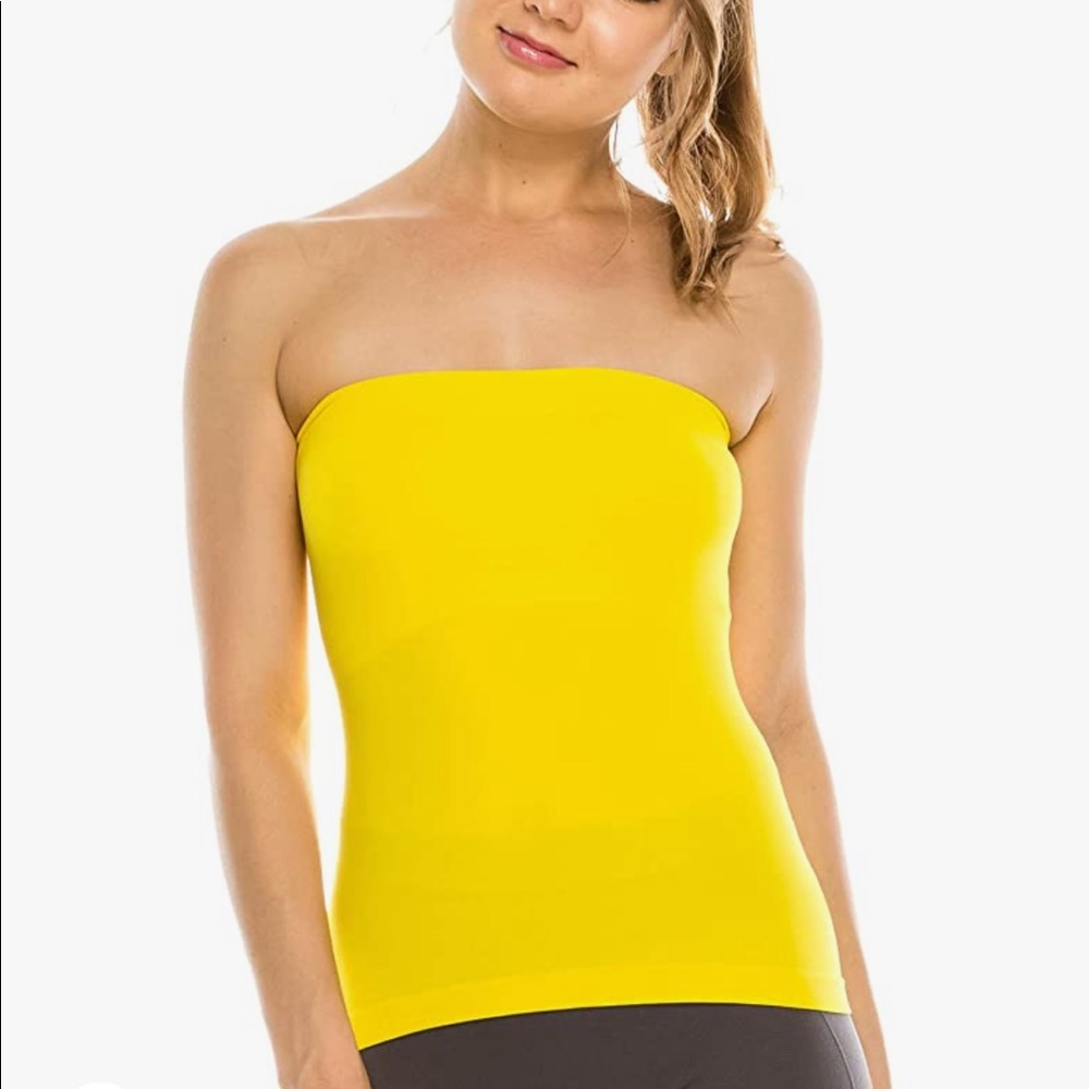 COPY - Yellow tube top